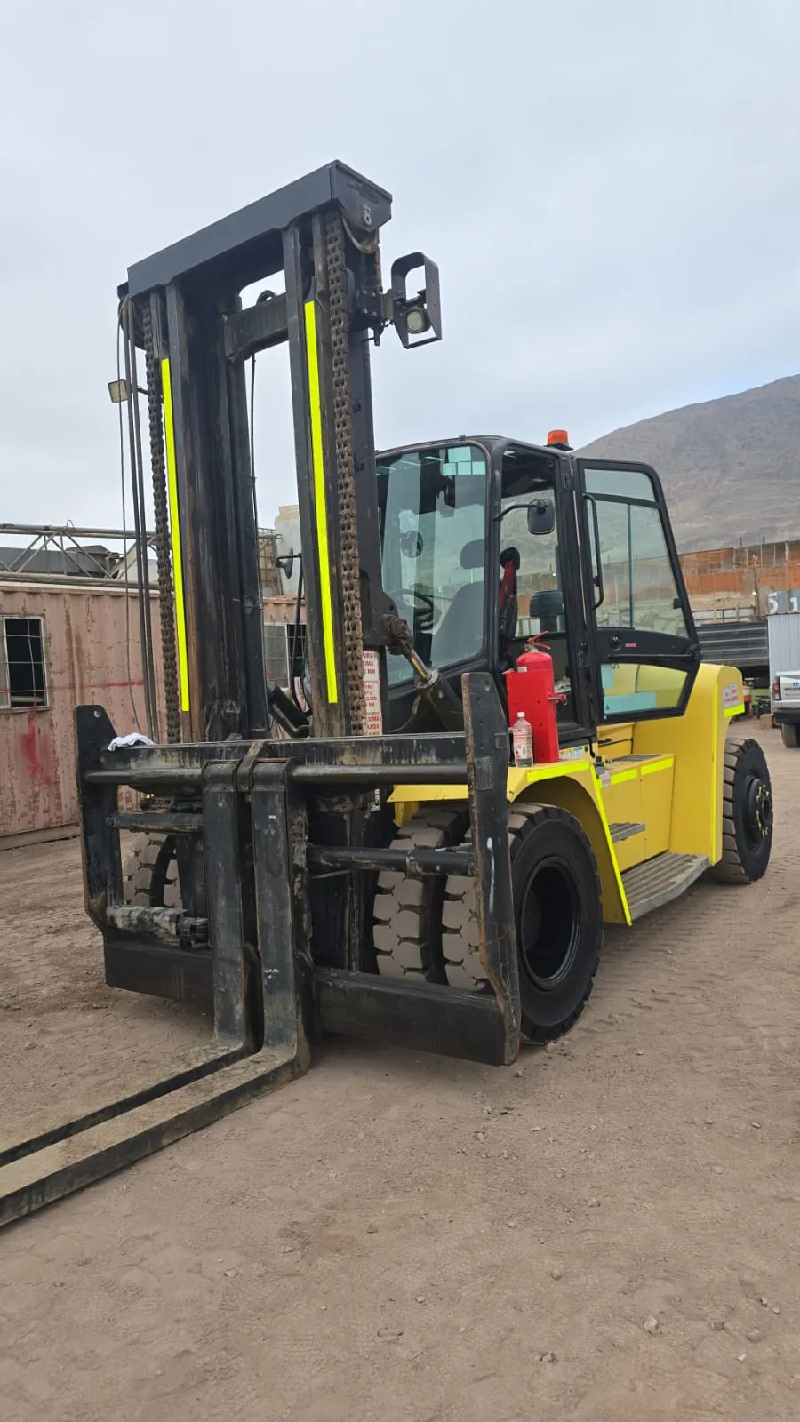 Movimiento de maquinaria en Antofagasta